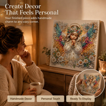 👼✨Sparkling Crystal Diamond Art Kit For DIY Wall Decor(📦Buy 2 Free Shipping)