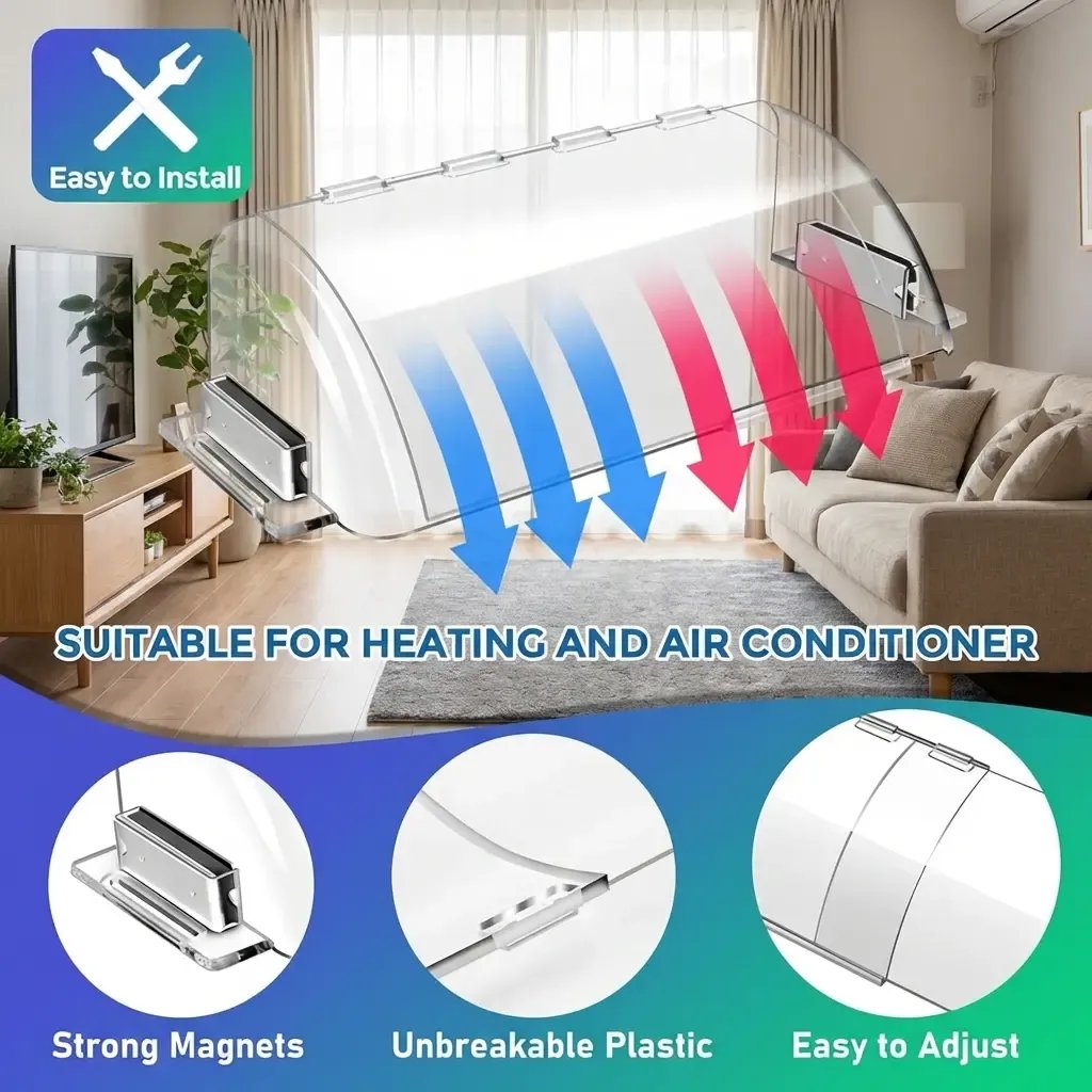 Adjustable Vent Deflector