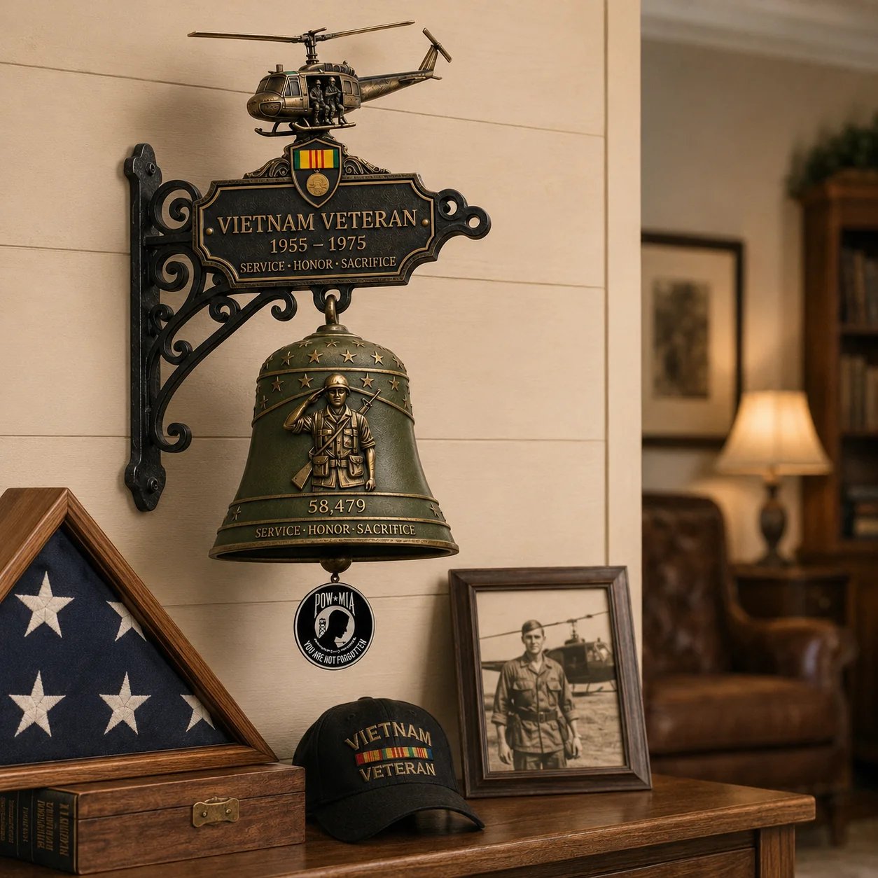 🔔 Last Day Promo: 50% OFF - Veteran Tribute Wall Bell