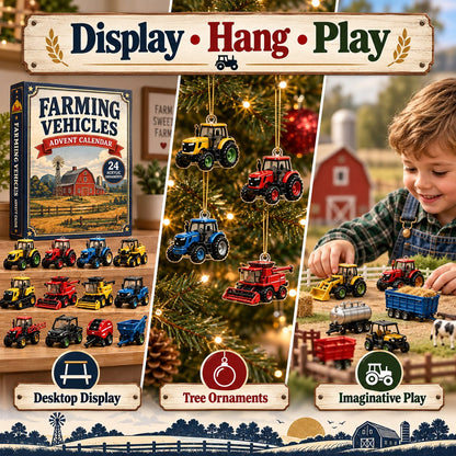 🚜 24-Day Farming Vehicle Advent Calendar | Farm Surprises