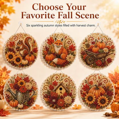 Autumn Diamond Painting Hanging Ornament
