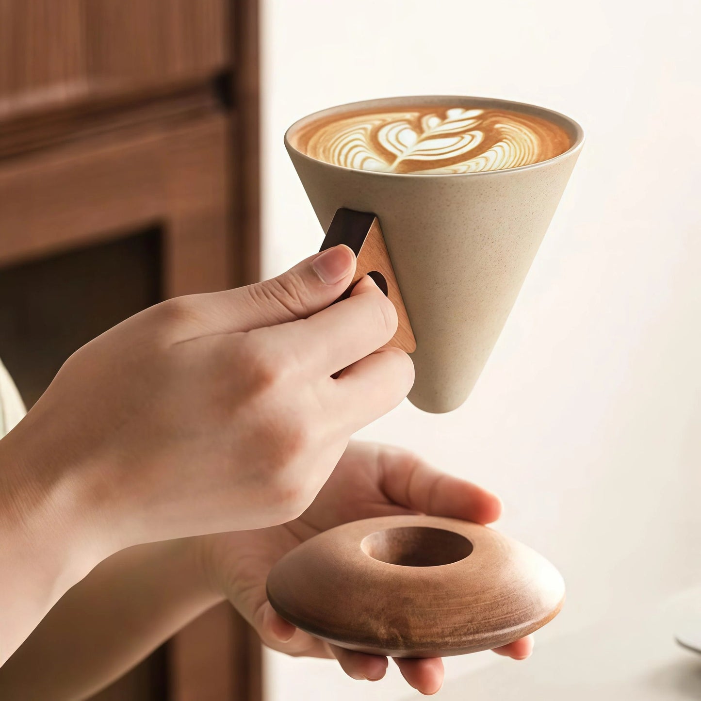 Unique ceramic coffee cup – luxury for your coffee time