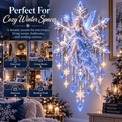 Free shipping——❄️Ice Snow Elf Starfall Wall Light