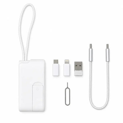 🔥 HOT SALE 🔥 49% OFF | 60W Fast Charging Cable Organizer Kit 🔌 Compact Travel Cable Storage Box with Multi-Connector Charging Set