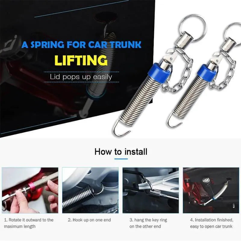 ⭐🎉🚗 Automatic Trunk Spring Lift – Hands-Free Trunk Opening Assist
