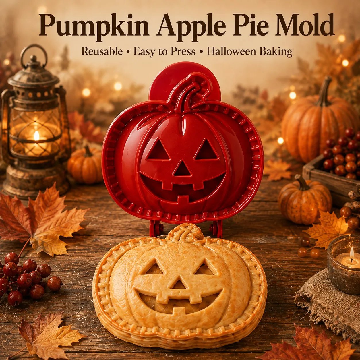 🎃🎄16 Festive Designs • Easy Hand-Press Molds • Perfect for Cookies, Mini Pies & Stuffed Pastries 🥧 Press, Fill & Bake Your Way Through the Holidays 😋