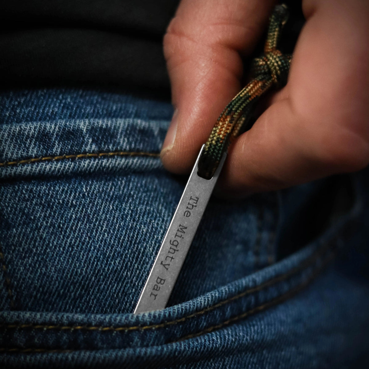 Super‑Strong Keychain Pry‑Bar Minimalist Tool