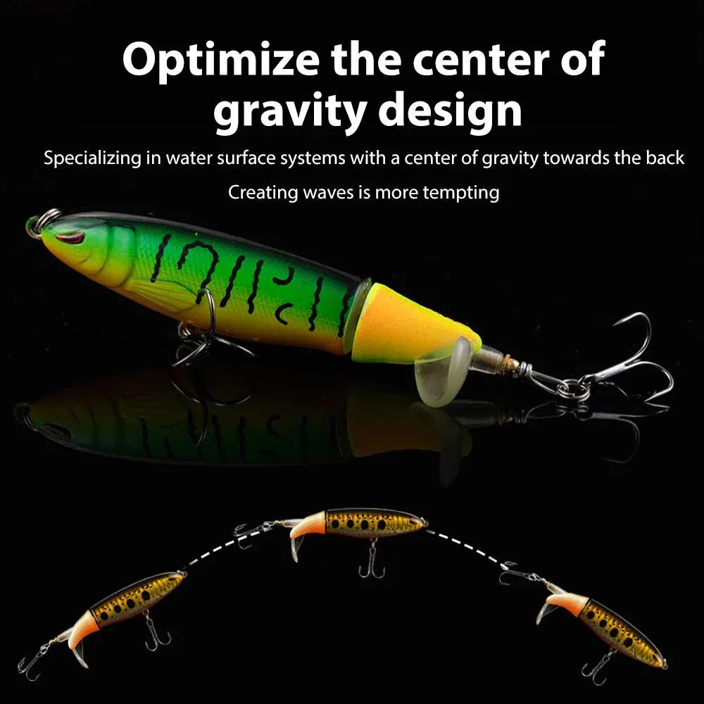 ⭐5-Pack 10cm  Artificial Fishing Lure – Perfect Casting Weight for Bass & Pike