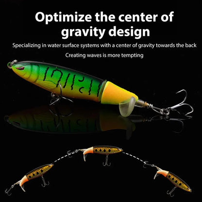 ⭐5-Pack 10cm  Artificial Fishing Lure – Perfect Casting Weight for Bass & Pike