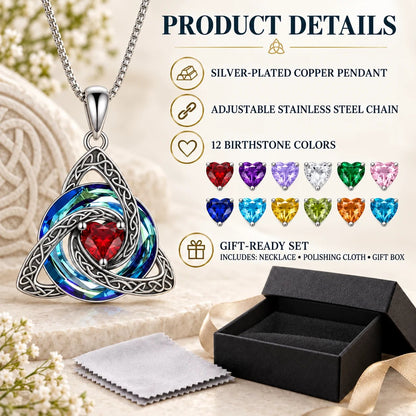 🔥Last Day Only＄9.99🛡️Celtic Birthstone Shield: Wear Your Protection & Story ✨
