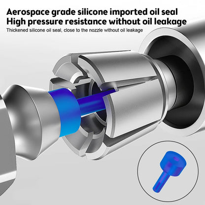 🔥HOT SALE🔥Strong Lock on Grease Couplers with Spring Flex Hose