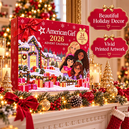 🎀 24-Day Pink Advent Calendar | Collectible Mini Surprise Countdown