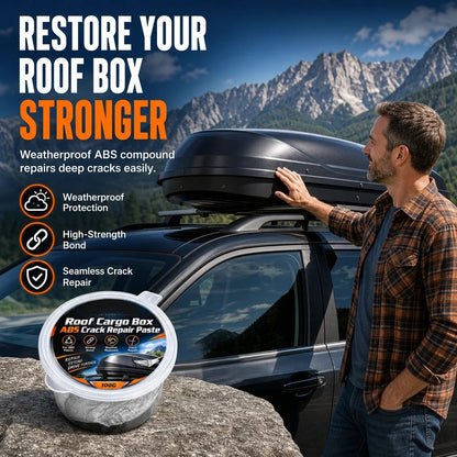 🛠️ Roof Box Crack Repair Filler Cream | 100g ABS Panel Compound