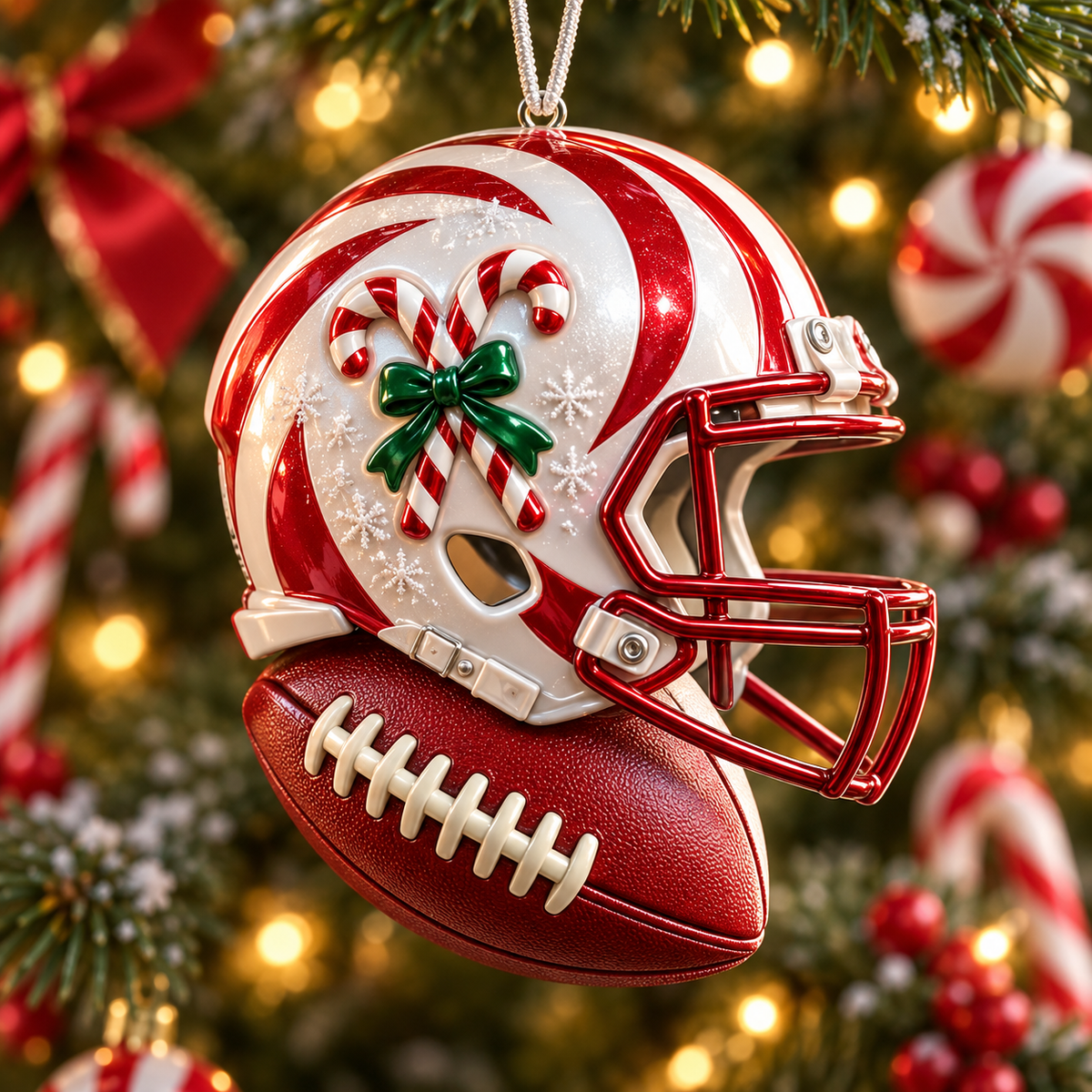 2026 Touchdown Christmas Ornaments – 8 Unique Football Helmet Designs for Football Fans & Holiday Traditions