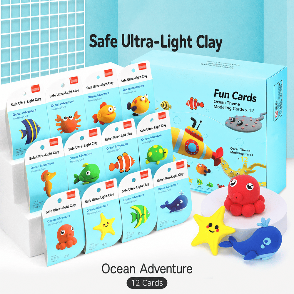 🎨 Air-Dry Clay Kit for Kids
