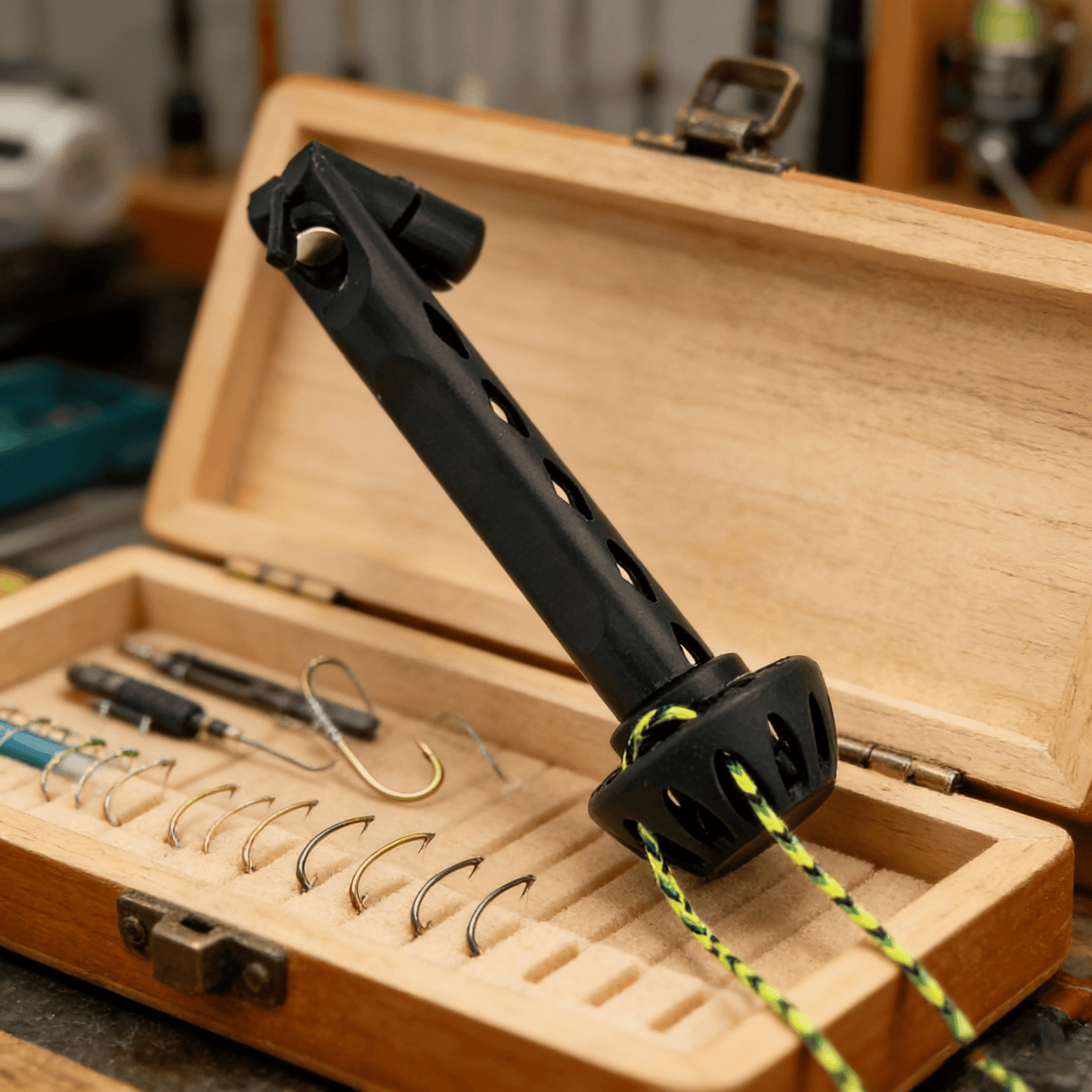 🔥Last Day 49% OFF🎣Fly Roost Magnetic Fly Threader – Instant Hook Threading Tool for Fly Fishing, Perfect for Small Flies & Low Light, Portable with Lanyard Hole