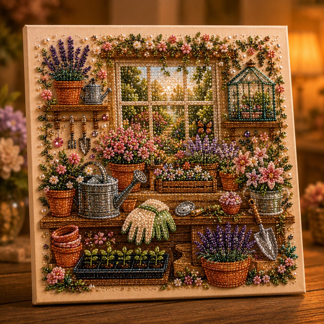 ⏳ Last Day 49% OFF – ✨Beginner-Friendly Premium 3D Pearl Cozy Room Diamond Painting Art Kit Collection | Complete Kit with All Tools & Step-by-Step Guide Included 💕