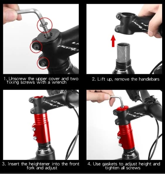 🔥HOT SALE🔥Bicycle Fork Stem Extender Handlebar Riser
