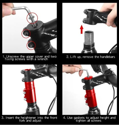 🔥HOT SALE🔥Bicycle Fork Stem Extender Handlebar Riser