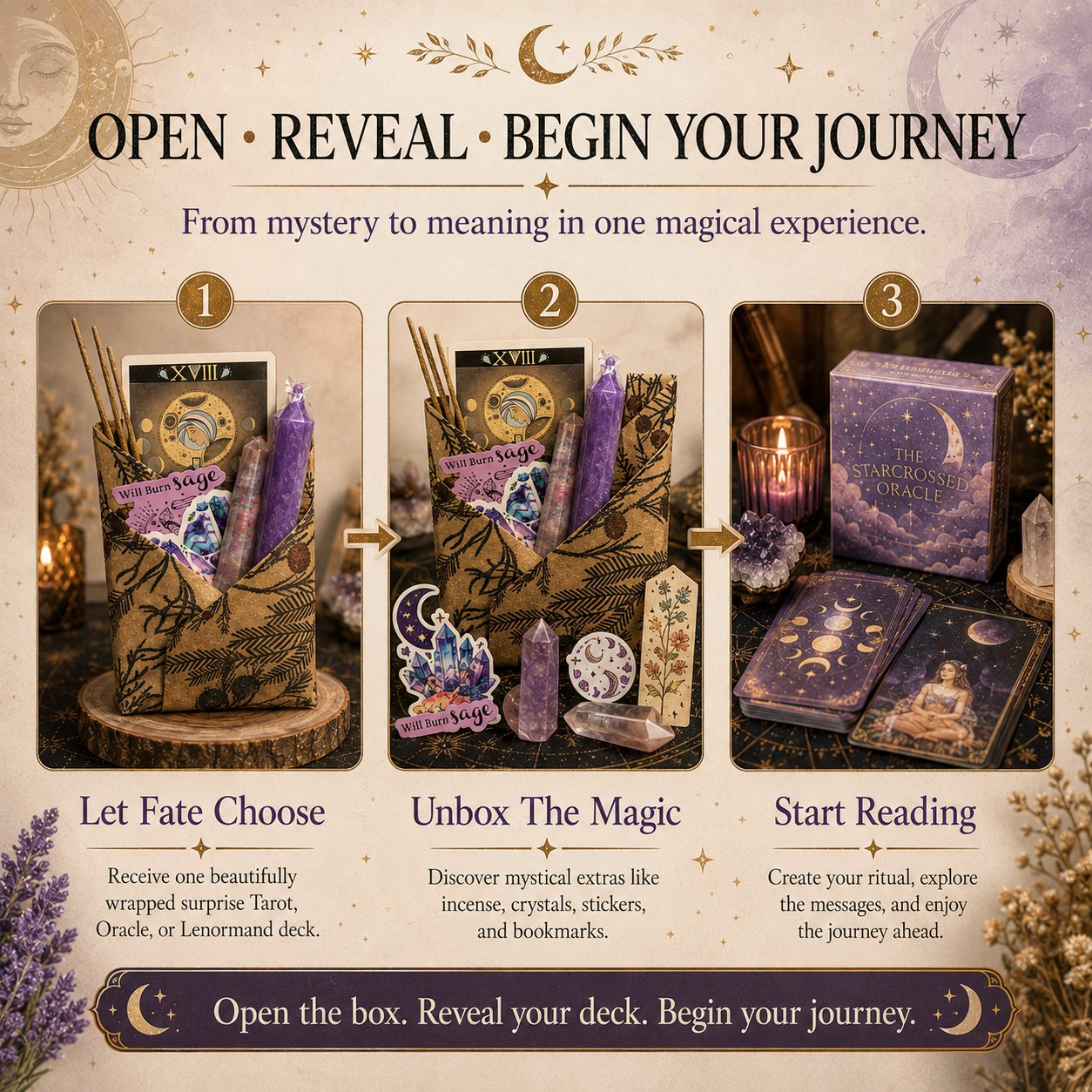 🔮 Blind Date With A Tarot Deck – A Magical Surprise Waiting To Be Discovered
