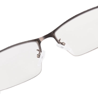 METAL ULTRA-LIGHT HALF-FRAME PHOTOCHROMIC MULTIFOCAL GLASSES