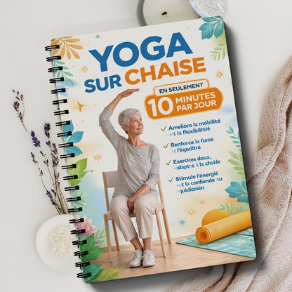 The Complete Guide to Chair Yoga for Seniors Over 60: 40+ Low-Impact Easy Exercises to Restore Strength, Mobility, Balance, and Lose Weight