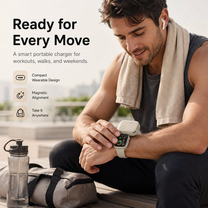 📍⌚ Portable Apple Watch Power Bank