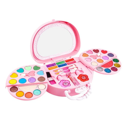 ⭐ 2026 Sale — Over 26,000 Sold!💖 Kids Washable Makeup Toy Set with Portable Pink Handbag 👛