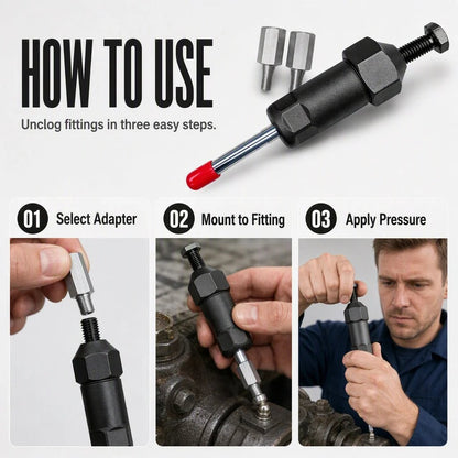 🔥HOT SALE🔥📢📢50% OFF !! ⏰Heavy Duty Grease Fitting Cleaner Tool