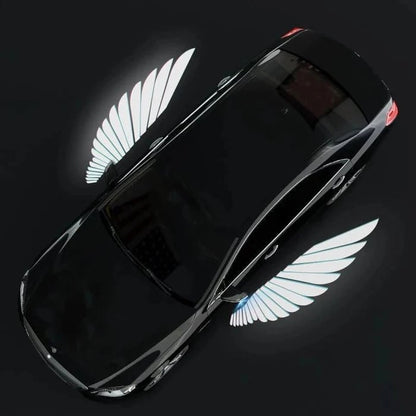LED Light Car Angel Wings