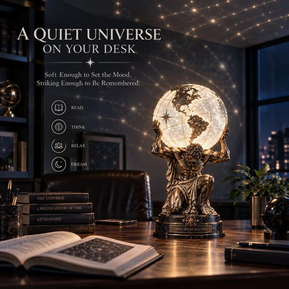 🌍 Atlas Illuminated World Sphere Lamp🌍