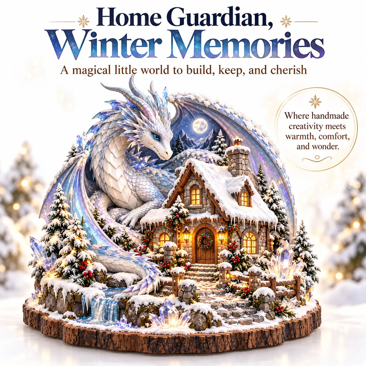 ❄️ Build Your Own Winter Dragon Cottage 🐉