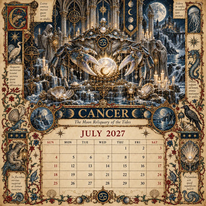 ⏳ Last Day 49% OFF – 🔮 2027 Zodiac Grimoire Desk Calendar | 12 Medieval-Inspired Zodiac Artworks for Astrology & Gothic Art Lovers ✨