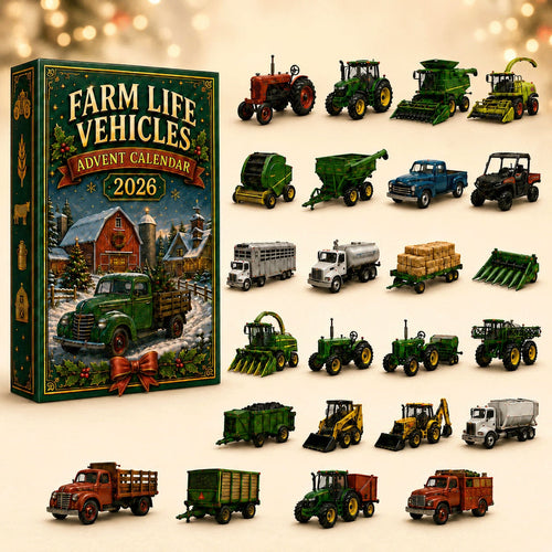 🚜🎄 Farm Life Vehicles Advent Calendar 2026 – 24 Days of Farmyard Fun 🎁🌾
