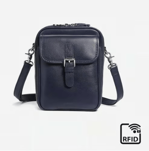 🎉🔥 49% OFF- Crossbody Leather RFID Bag