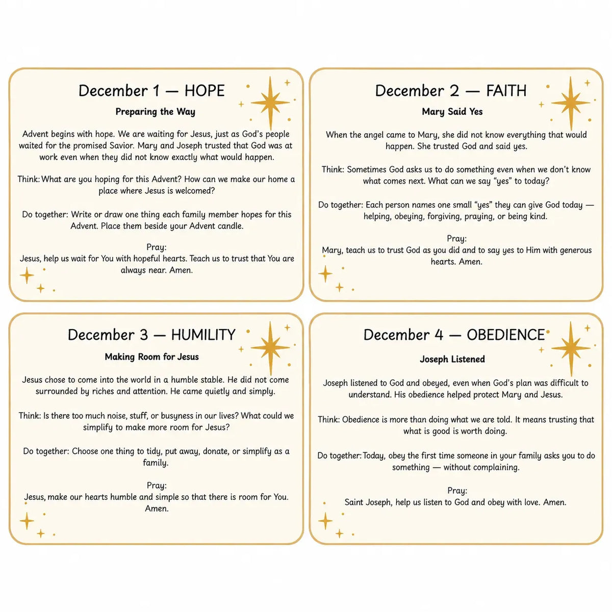 🎄Last Day 50% OFF - Christian Advent in a Jar