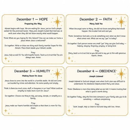 🎄Last Day 50% OFF - Christian Advent in a Jar