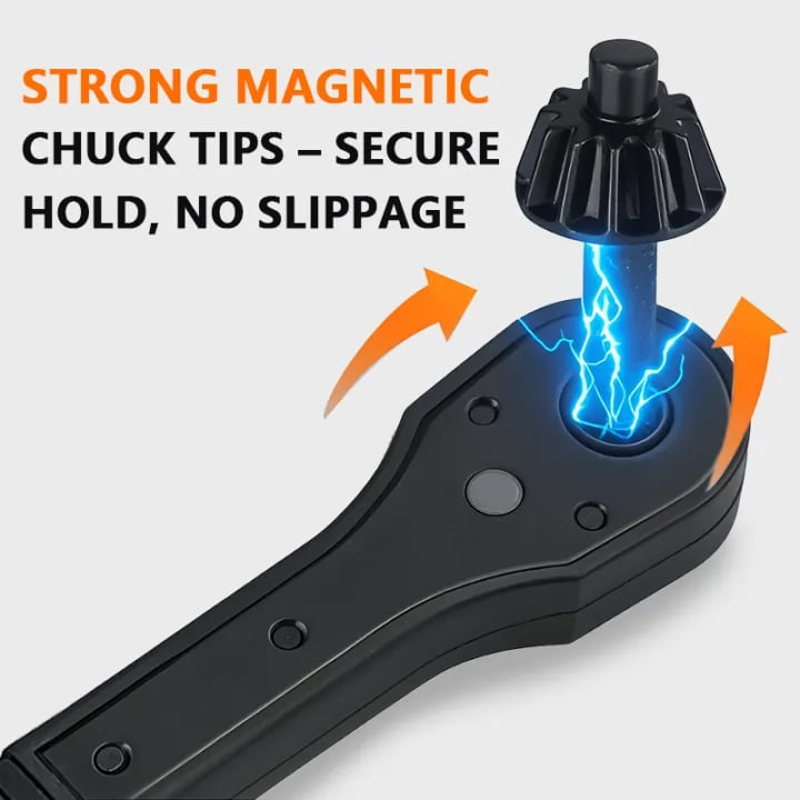 🎉🔥2 in 1 Drill Chuck Ratchet Spanner