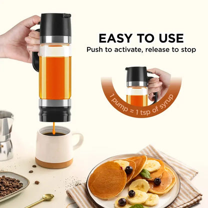 🍯🔥 HOT SALE | No-Drip Glass Honey Dispenser with Base