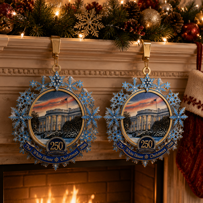 White House 250th Anniversary Christmas Commemorative Ornament – Limited Edition