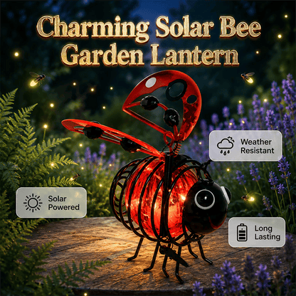 🎉🌙🍃🪴 49% OFF! Hanging Solar Bee Light – Warm Amber Glow, Flicker-Free, Perfect for Garden Parties, Camping, or Kids’ Rooms – Spread Joy Day and Night 🌞🌜
