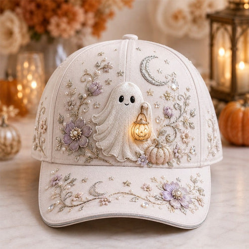 🔥Last Day 50% OFF – 🧙‍♀️✨3D Halloween Embroidery Cap