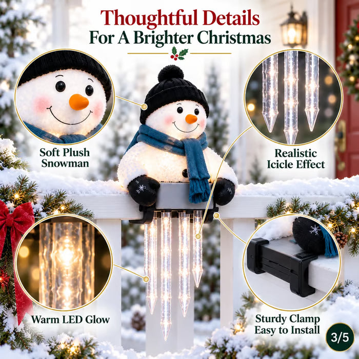 WinterGlow Snowman Christmas display