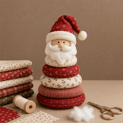 🔥49% Off Last Day - BUY 3 GET 1 FREE🎅 DIY Christmas Patchwork Doll Kit