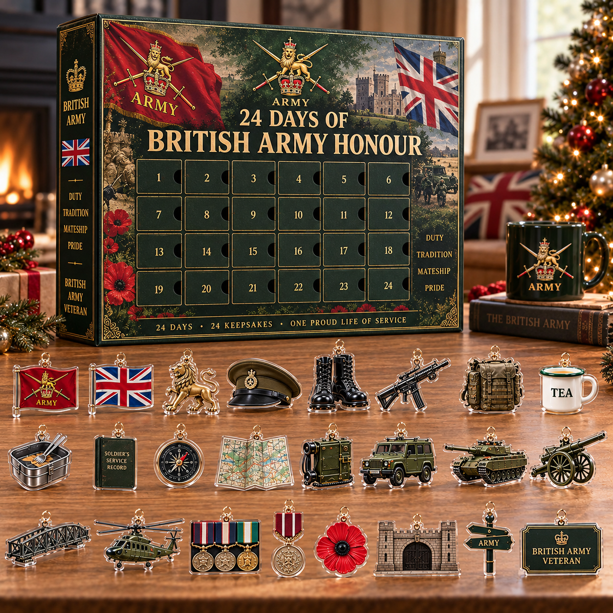 🎄 24 Days of British Army Honour Advent Calendar