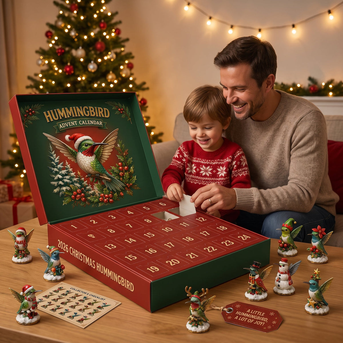 2026 Christmas Hummingbird Advent Calendar 🐦🎄
