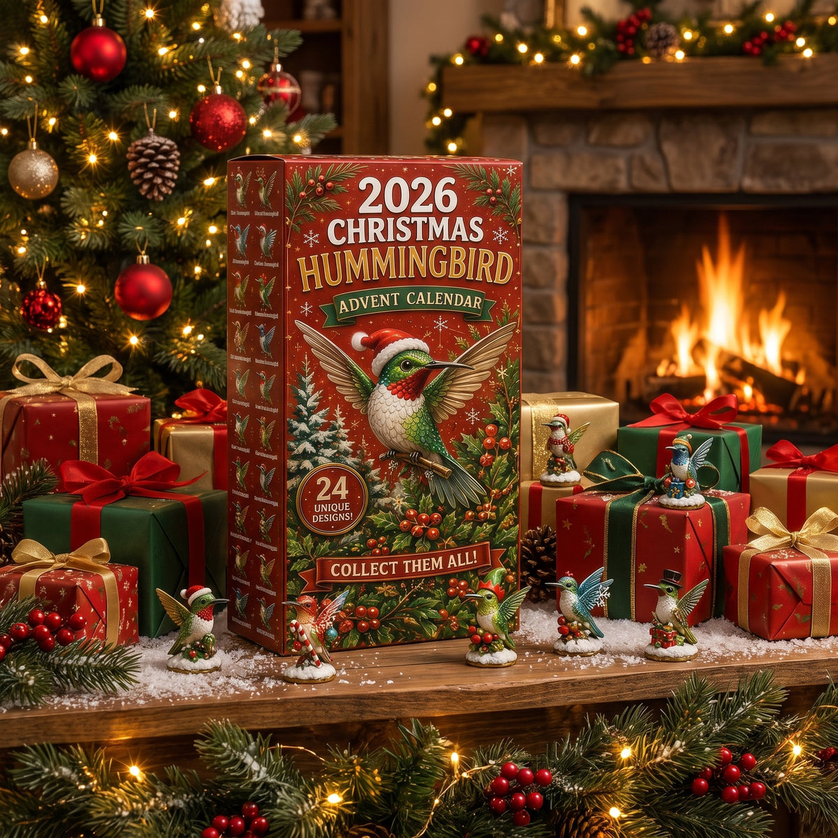 2026 Christmas Hummingbird Advent Calendar 🐦🎄