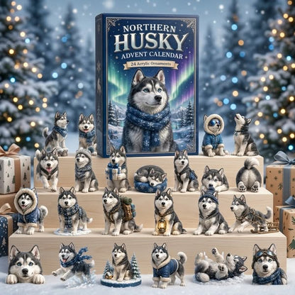 Northern Husky Advent Calendar 2026 – 24 Acrylic Charm Surprises