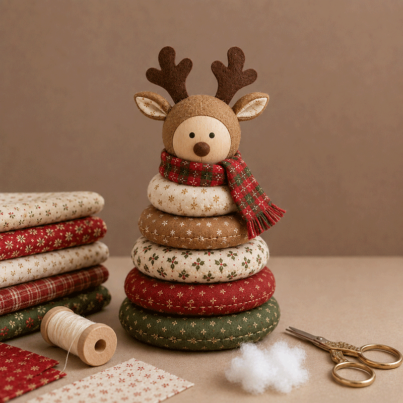 🔥49% Off Last Day - BUY 3 GET 1 FREE🎅 DIY Christmas Patchwork Doll Kit