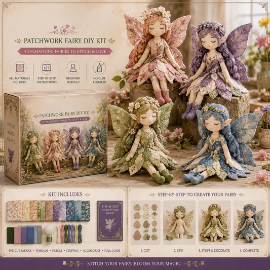 🔥LAST DAY 49% OFF🧵Fairy Patchwork DIY Collection